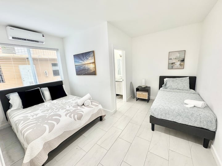 NOVO 1 cama/1 banheiro perto de Brickell