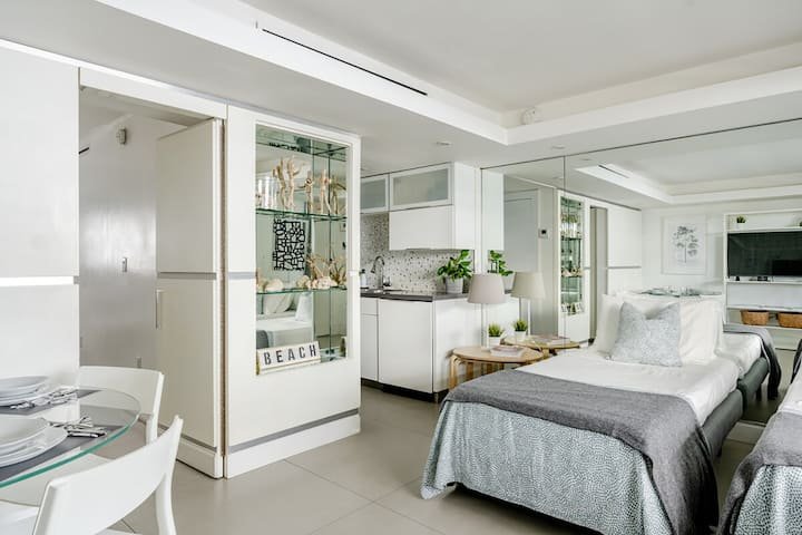 Apartamento tranquilo em South Beach Miami, na Lincoln Road ★★★
