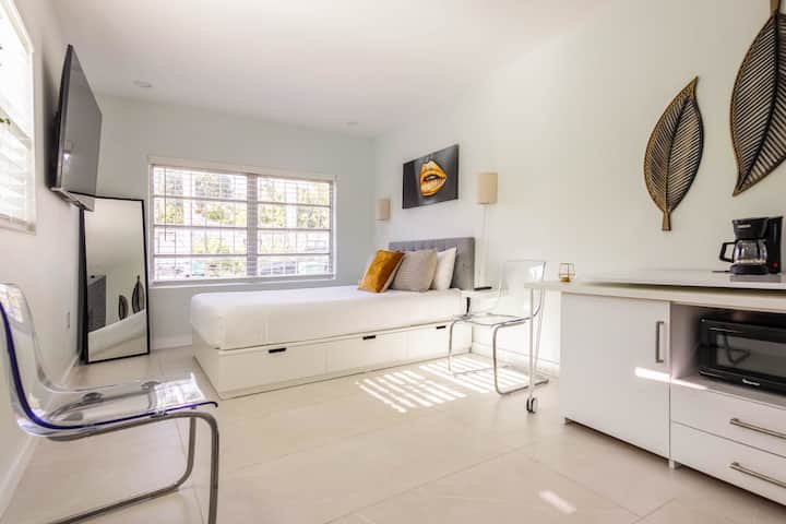 Estúdio incrível: distância perfeita para tudo