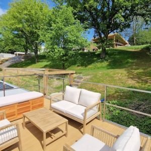 Acomodação em barco, vista mágica