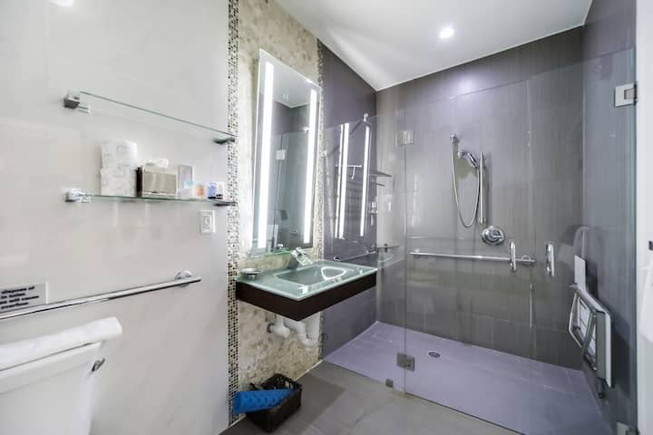 At Mine | Suíte King South Beach com estacionamento