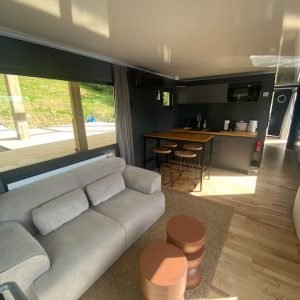 Acomodação em barco, vista mágica