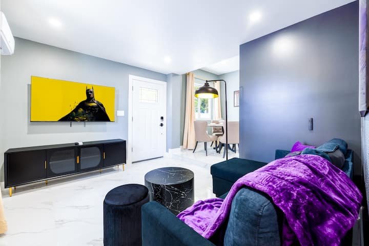 Batcaverna | Localização superior | 4PPL | Churrasqueira | Jacuzzi