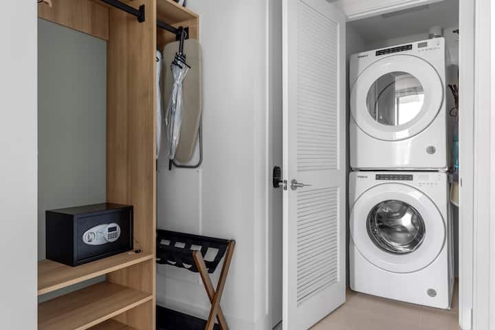 2414 | Estadia chique em Miami com vista para a baía e a cidade | Piscina