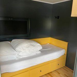 Acomodação em barco, vista mágica