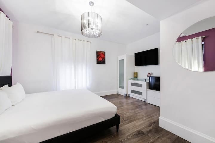 At Mine | Suíte King South Beach com estacionamento