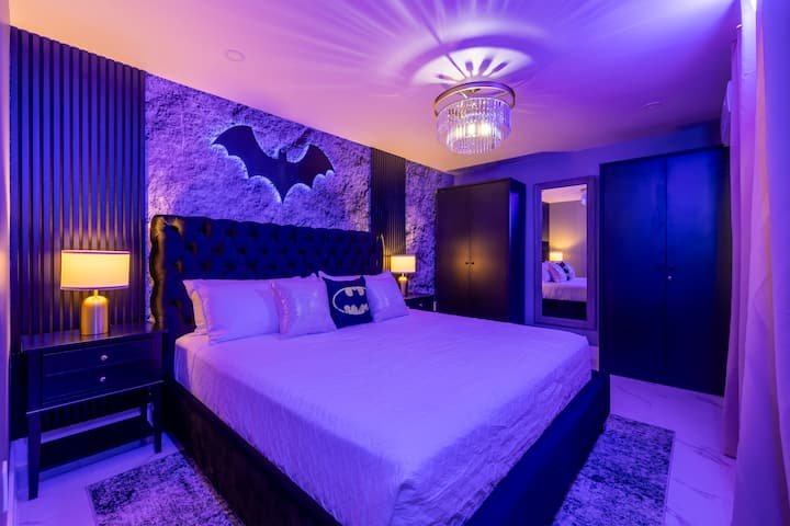 Batcaverna | Localização superior | 4PPL | Churrasqueira | Jacuzzi