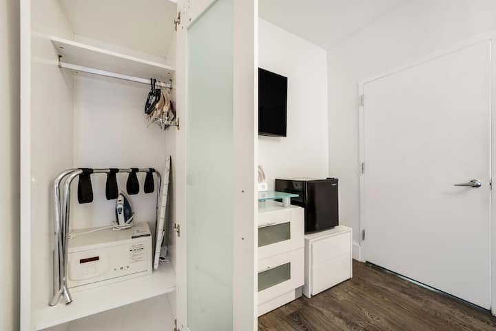 At Mine | Suíte King South Beach com estacionamento