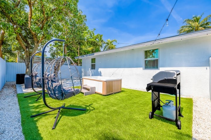 Batcaverna | Localização superior | 4PPL | Churrasqueira | Jacuzzi