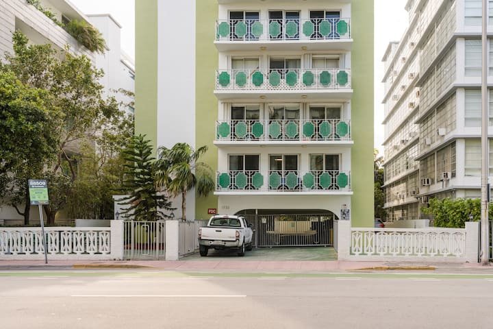 Apartamento tranquilo em South Beach Miami, na Lincoln Road ★★★