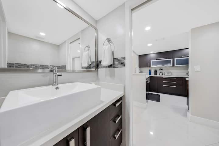 1BR Grand Stay | Bayviews | Banheira de hidromassagem | Piscina