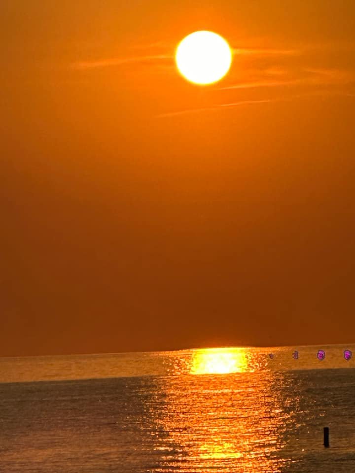 Estúdio bonito com vista para a baía! Estacionamento GRATUITO!