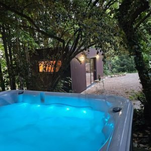 Estúdio de jardim-Jacuzzi