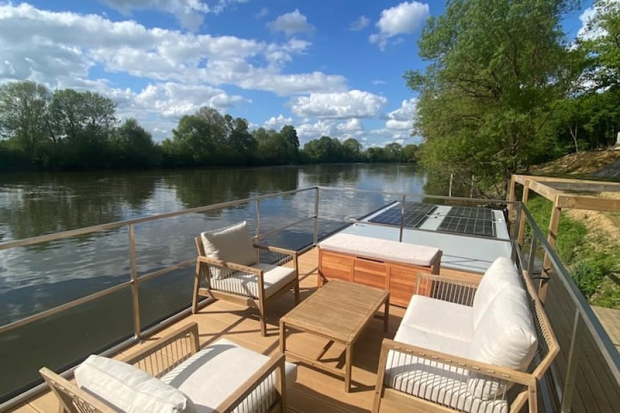 Acomodação em barco, vista mágica