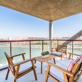 Le Cosy – vista desobstruída de Paris