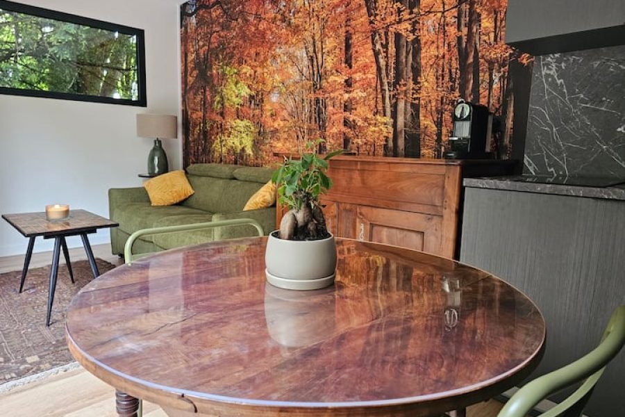 Estúdio de jardim-Jacuzzi