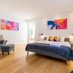 40m2 BD com pátio privado no  coração do centro da cidade