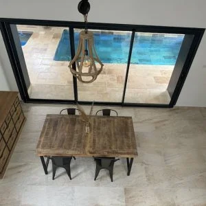 Apartamento com piscina coberta e jacuzzi