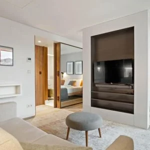 Luxuoso estúdio e academia Santos I