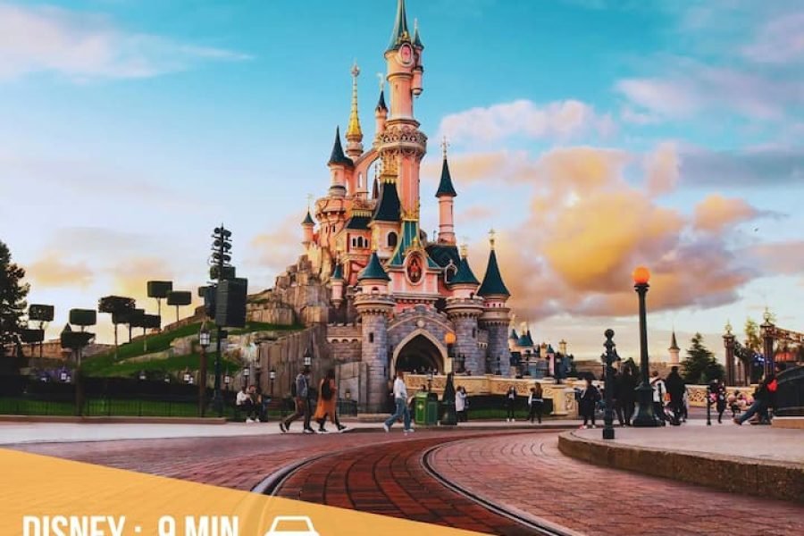 Horizon Disney 9min / Trem 5min + Estacionamento / PARIS
