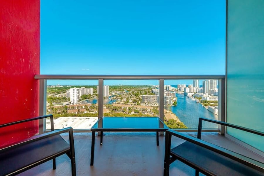 Estúdio encantador com vistas incríveis