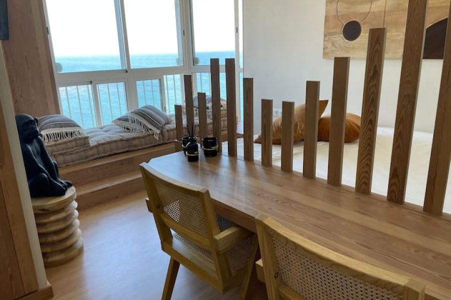 Estúdio à beira-mar