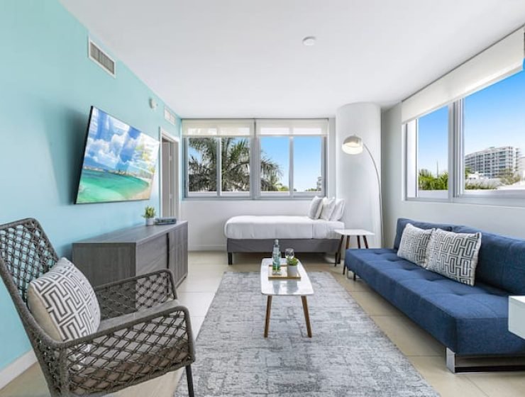 Suíte espaçosa de um quarto em Miami Beach por Dharma