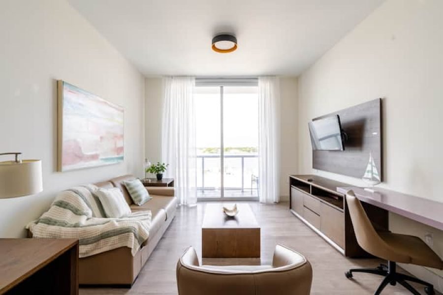 Vistas deslumbrantes da costa perto de Hollywood Beach