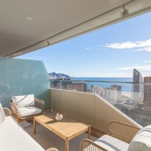 Vista para o mar | piscina aquecida | garagem | AC | fitness |