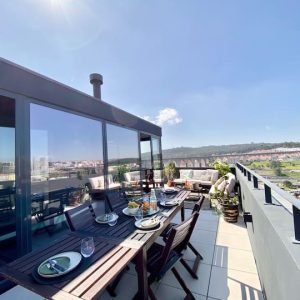 Campolide 52 no terraço