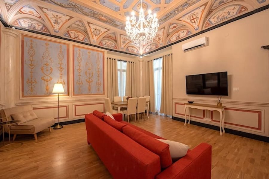 Aquário — acomodação exclusiva em palácio do século XVII