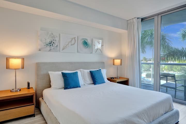 Apartamento ideal de 1 quarto a poucos passos do mar 410