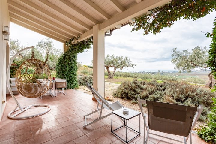 Casa de férias com vista deslumbrante para o mar