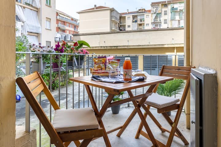 Apartamento acolhedor e elegante em Borgo Vittoria