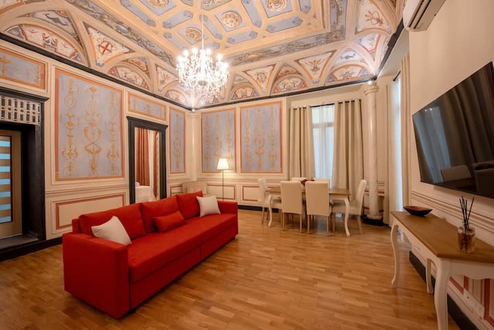 Aquário — acomodação exclusiva em palácio do século XVII