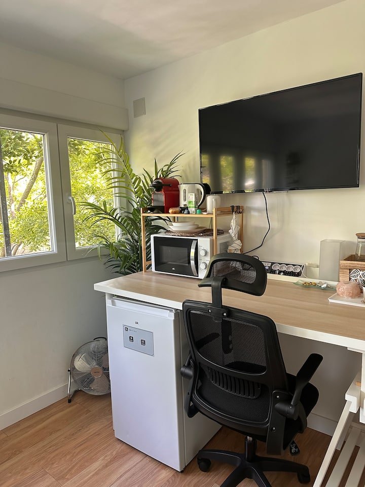 Fuencarral Quarto individual e banheiro privativo