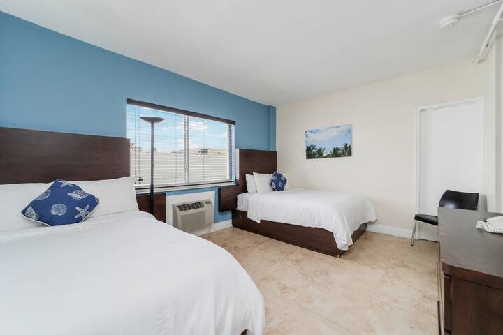 At Mine | Suíte dupla na Ocean Drive