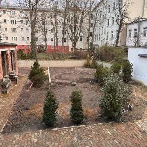 Oásis estiloso de 1 quarto em edifício antigo de Berlim – 3º andar