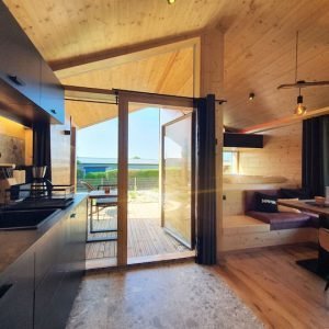 WerderChalet “CozyKoje” Strand 150m, Sauna, eKamin