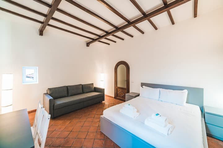 [TRASTEVERE] Apartamento com suíte em Trastevere