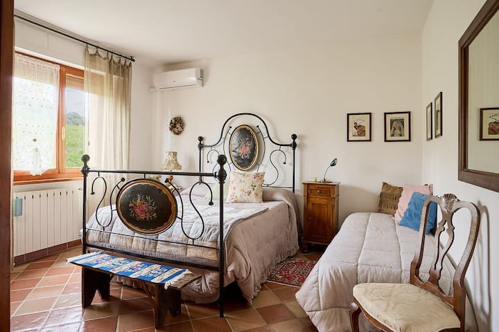 Apartamento toscano com terraço panorâmico em Pienza