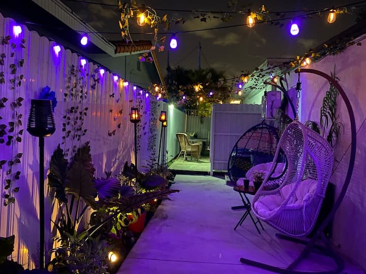 Lugar minúsculo com jacuzzi quente privativo a 7 minutos do aeroporto