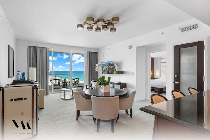 Fontainebleau | 1BR Striking Resort & Ocean View