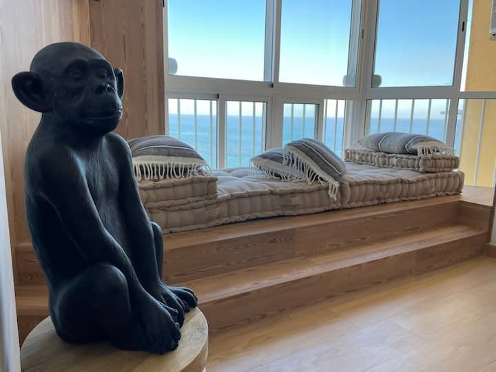 Estúdio à beira-mar