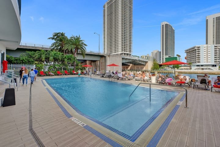 Apartamento ideal de 1 quarto a poucos passos do mar 410