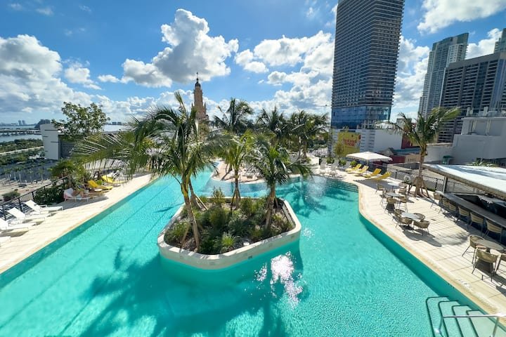 3013 | Kaseya Center Apto para 4 pessoas com piscina e academia