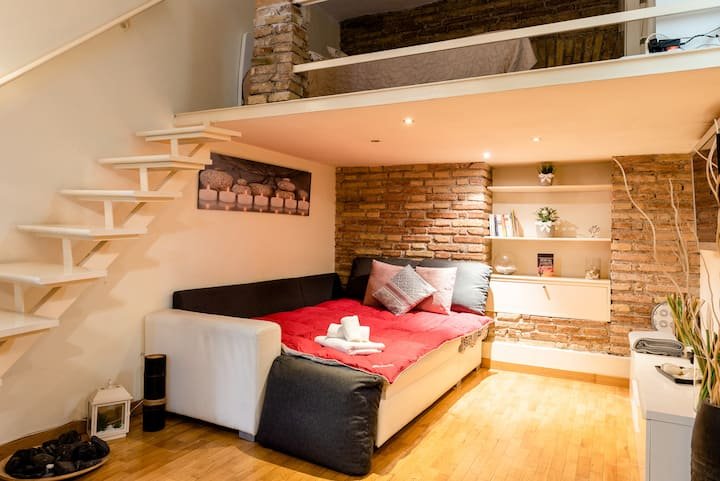 Muito central Lovely loftTermini