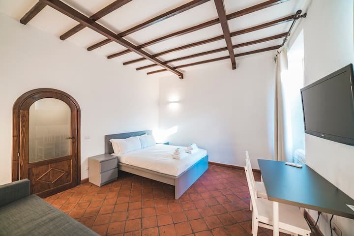 [TRASTEVERE] Apartamento com suíte em Trastevere