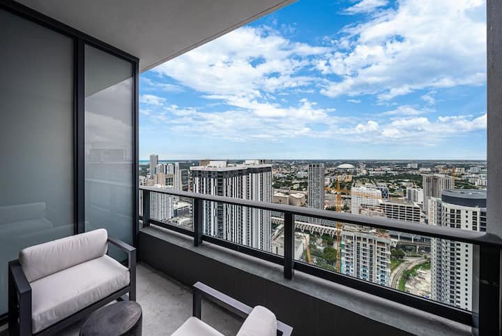 Cobertura*Novo 2024 Centro 1 cama 48º perto da Arena