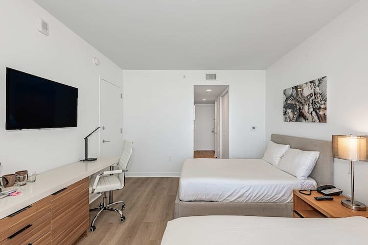 Estúdio encantador com vistas incríveis